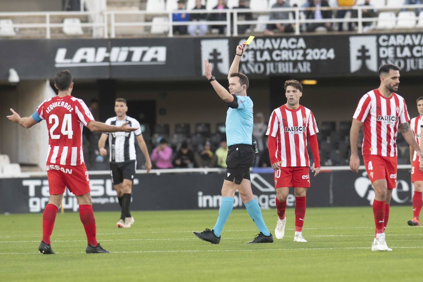 La victoria del Cartagena ante el Sporting, en imágenes