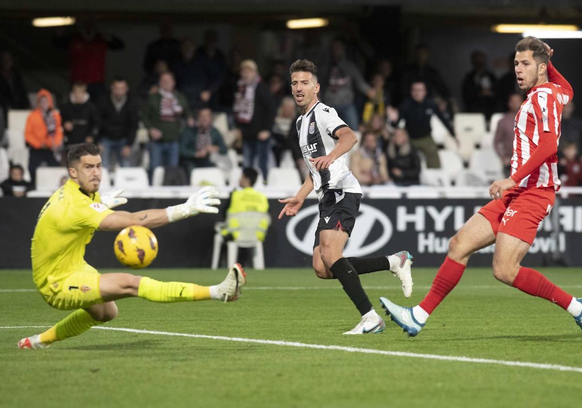 La victoria del Cartagena ante el Sporting, en imágenes