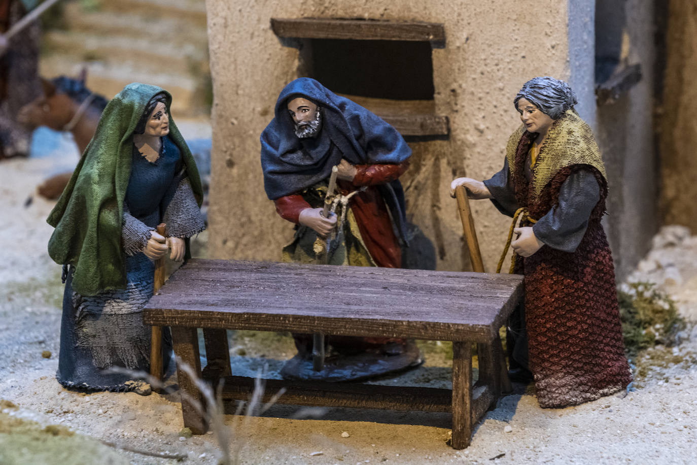 La inauguración del Belén municipal de Murcia, en imágenes