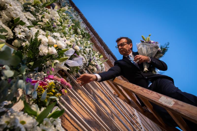 La ofrenda de flores a La Purísima de Torrevieja, en imágenes