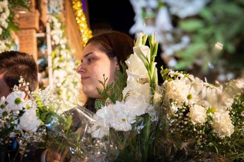 La ofrenda de flores a La Purísima de Torrevieja, en imágenes