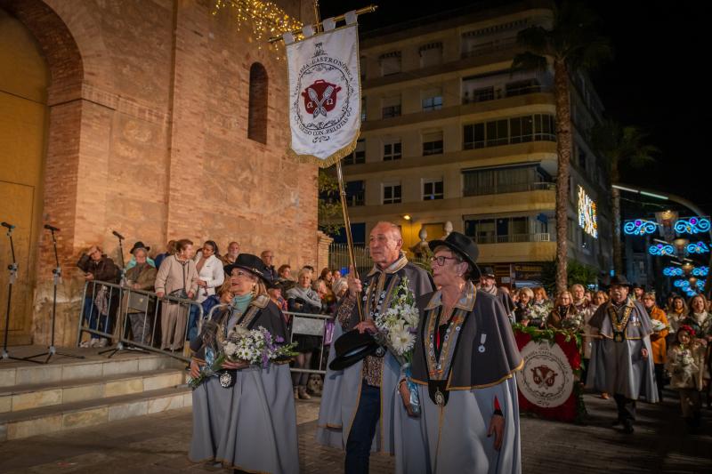 La ofrenda de flores a La Purísima de Torrevieja, en imágenes