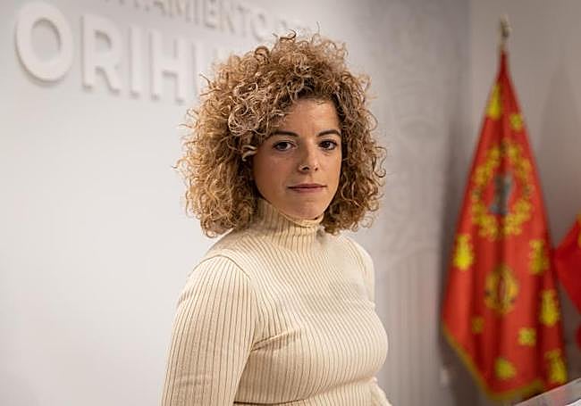 La concejal de Festividades, Rocío Ortuño.