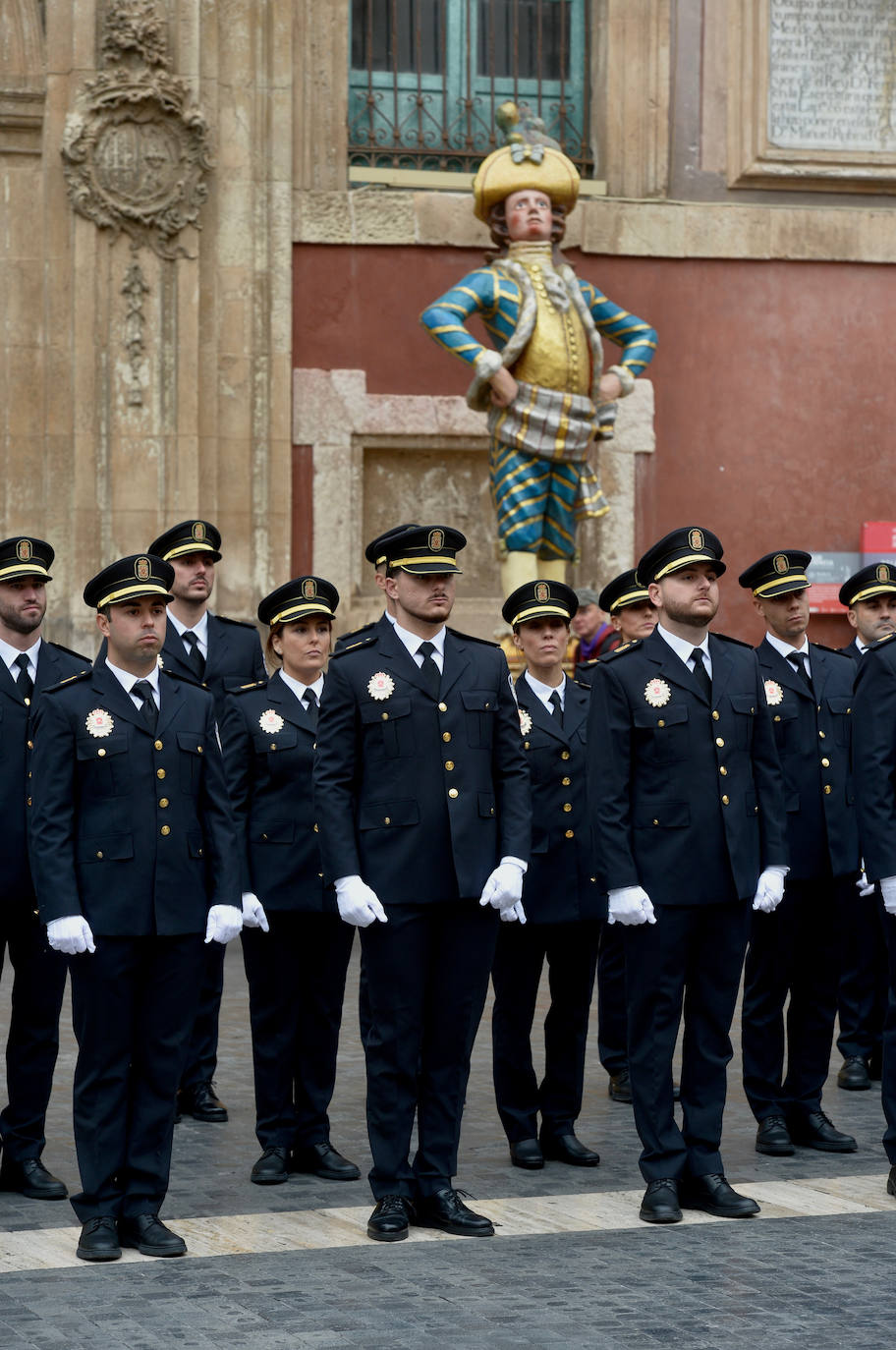 La toma de posesión de 56 nuevos policías locales de Murcia, en imágenes