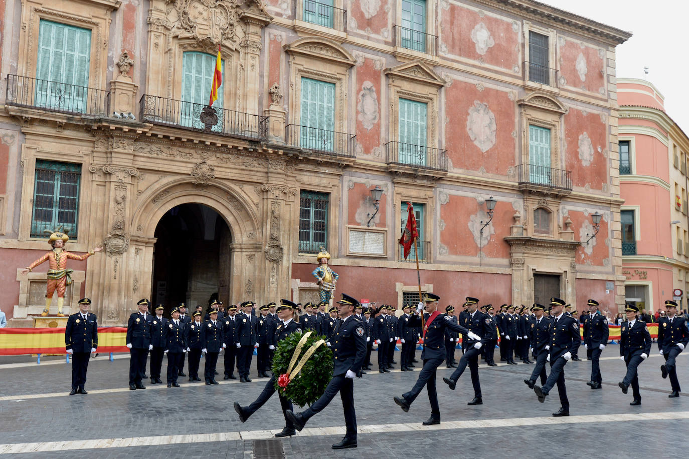 La toma de posesión de 56 nuevos policías locales de Murcia, en imágenes
