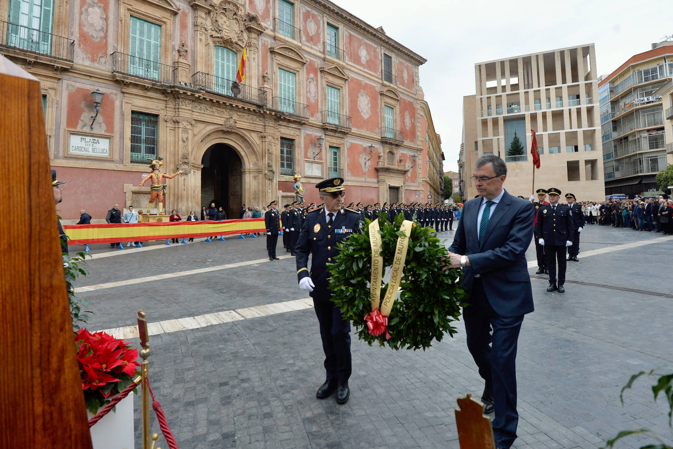 La toma de posesión de 56 nuevos policías locales de Murcia, en imágenes