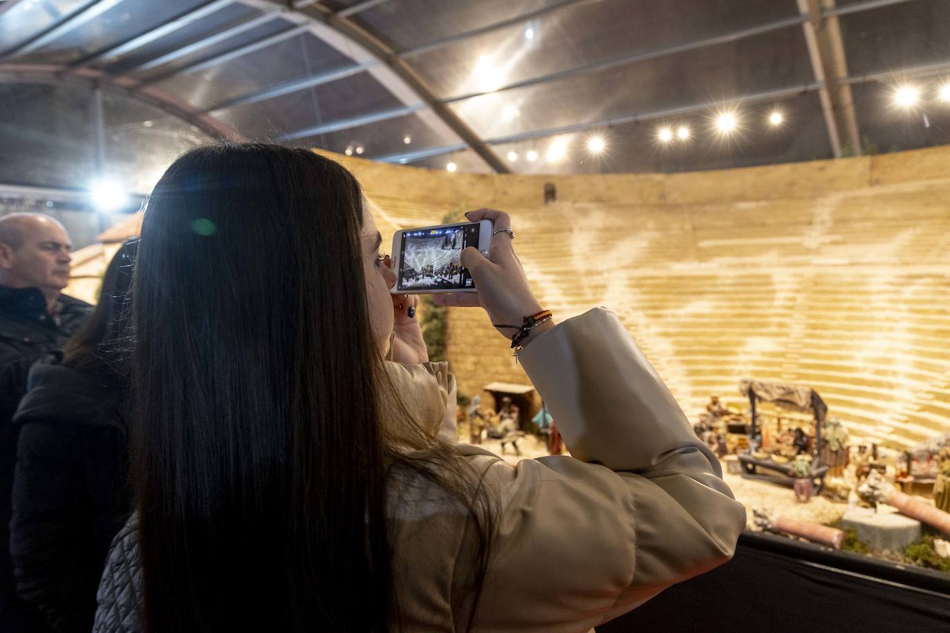La apertura del Belén municipal de Cartagena y el encendido de luces, en imágenes