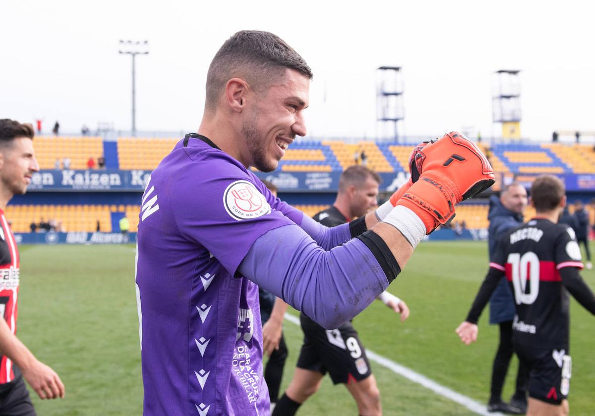 La victoria del Cartagena frente al Alcorcón en Copa del Rey, en imágenes