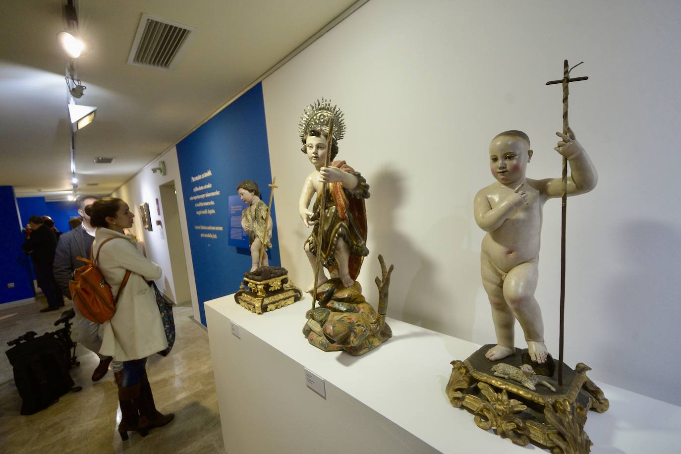 La inauguración de la exposición &#039;Puer Natus&#039;, en imágenes