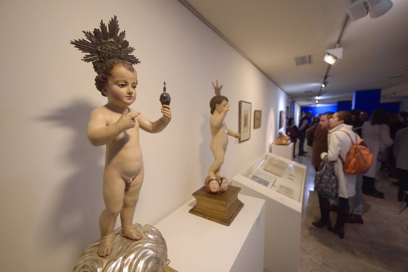 La inauguración de la exposición &#039;Puer Natus&#039;, en imágenes