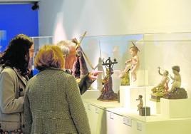 Diversas representaciones del Niño Jesús en el Museo Salzillo.