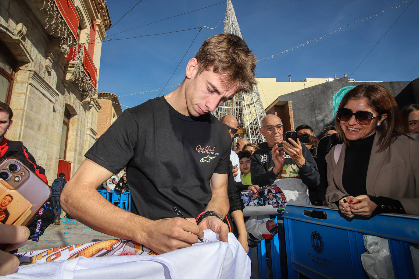 El homenaje a Pedro Acosta en Mazarrón, en imágenes