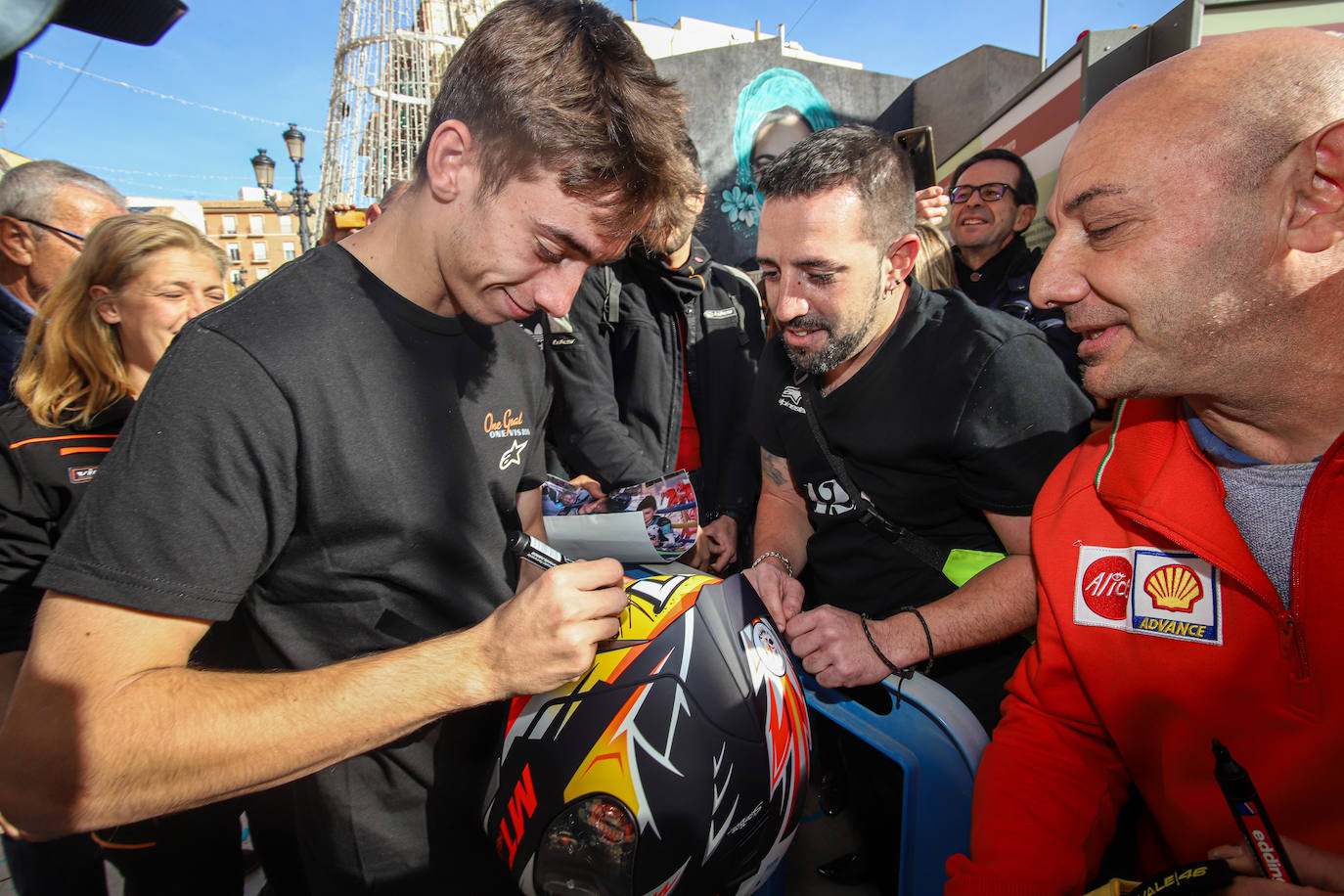 El homenaje a Pedro Acosta en Mazarrón, en imágenes