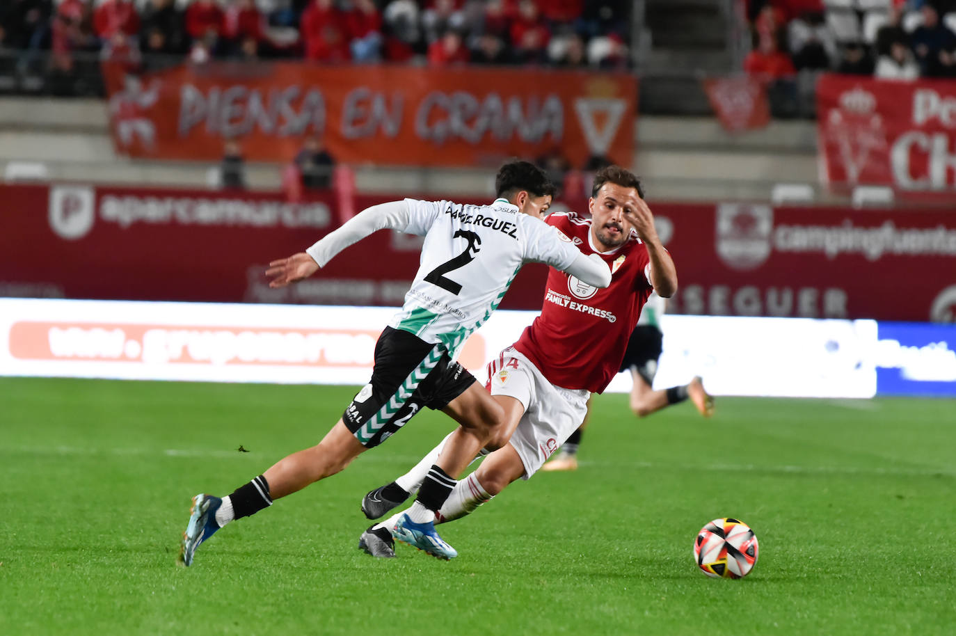 La derrota del Real Murcia frente al Antequera, en imágenes