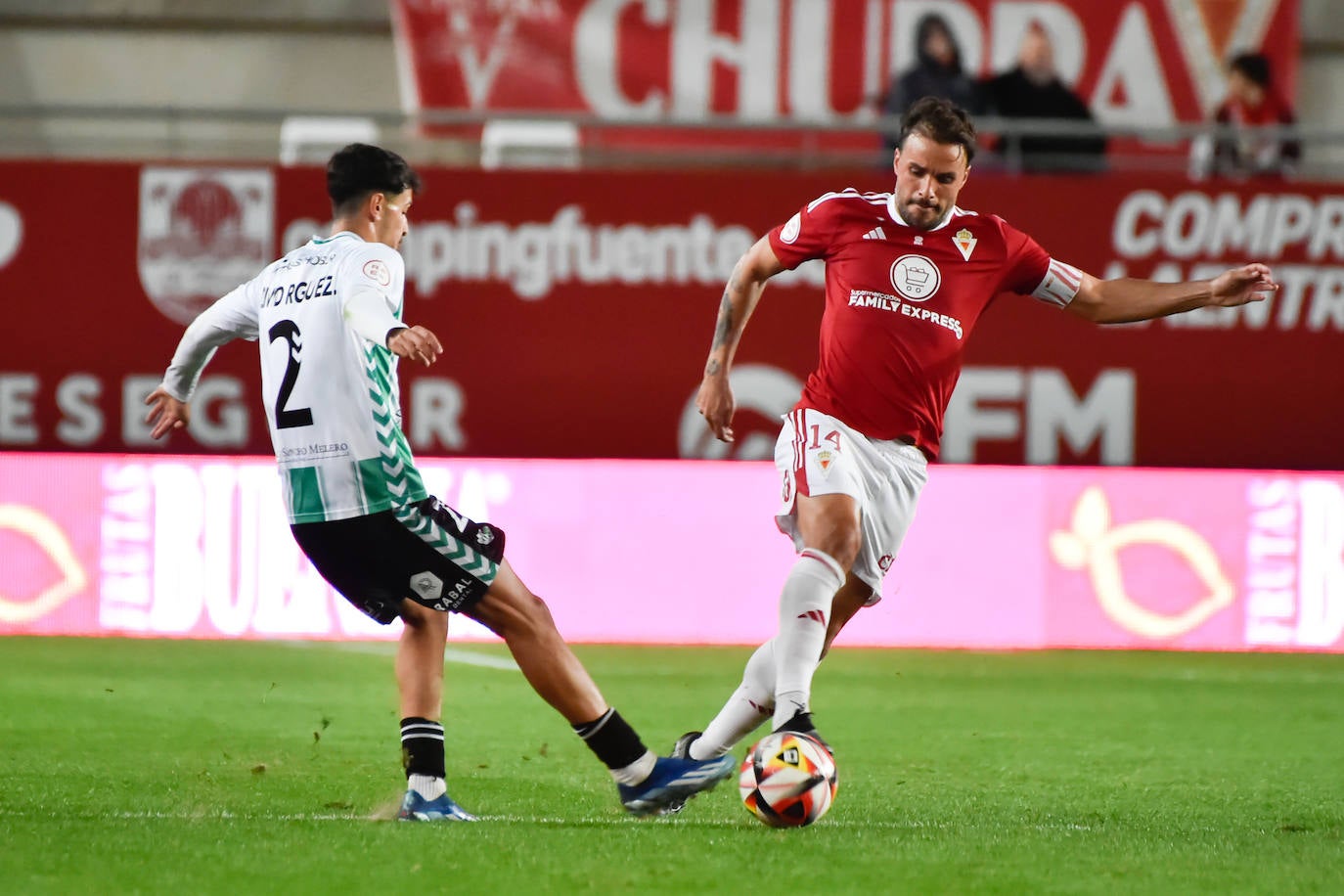 La derrota del Real Murcia frente al Antequera, en imágenes