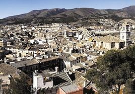 Imagen de archivo del casco histórico de Caravaca.