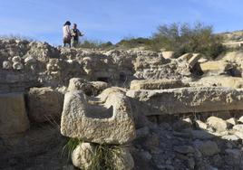 Yacimiento romano de los baños de Fortuna.