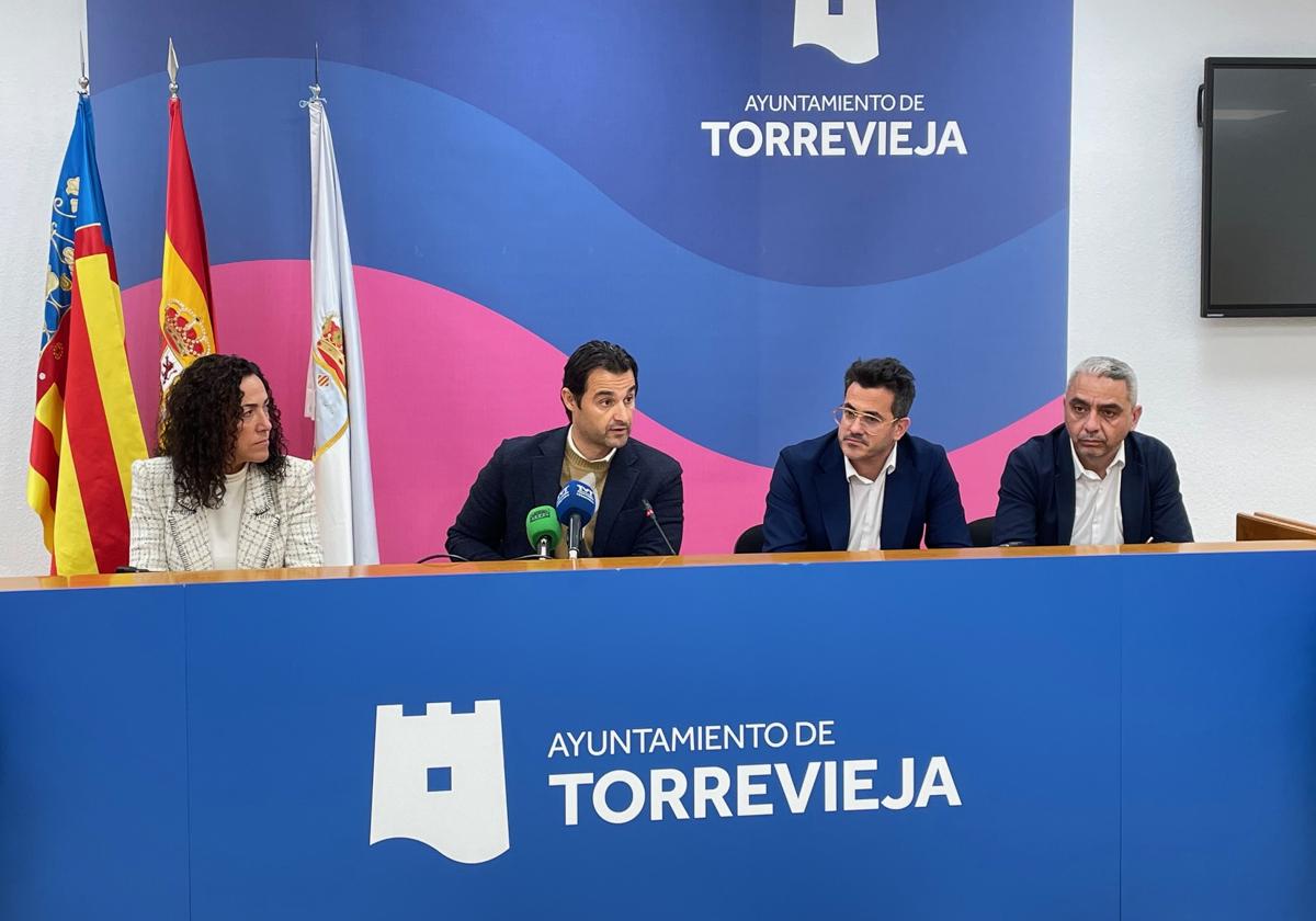 Rosario Martínez, Eduardo Dolón, Jorge Almarcha y José Andrés.