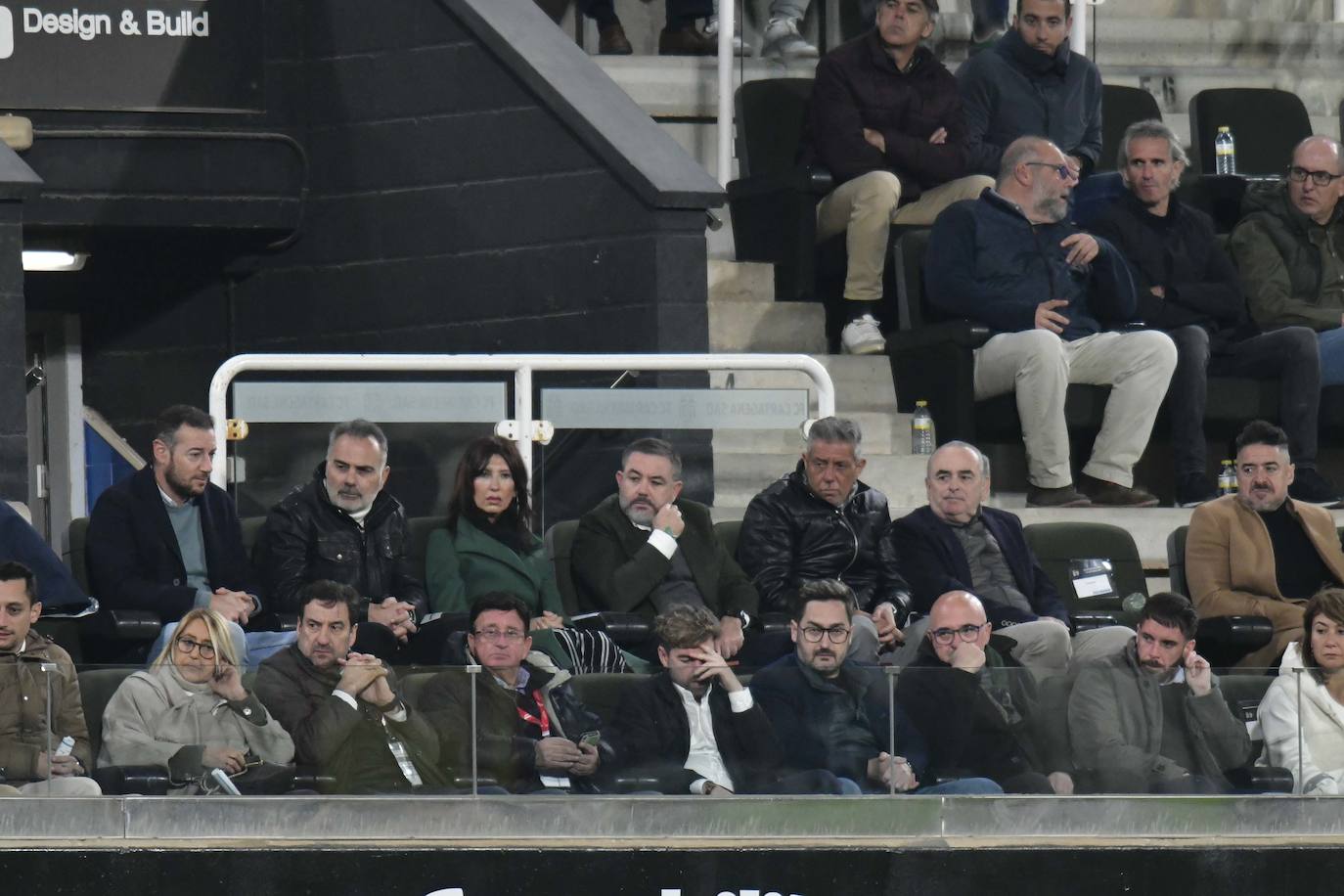La derrota del Cartagena frente al Burgos, en imágenes
