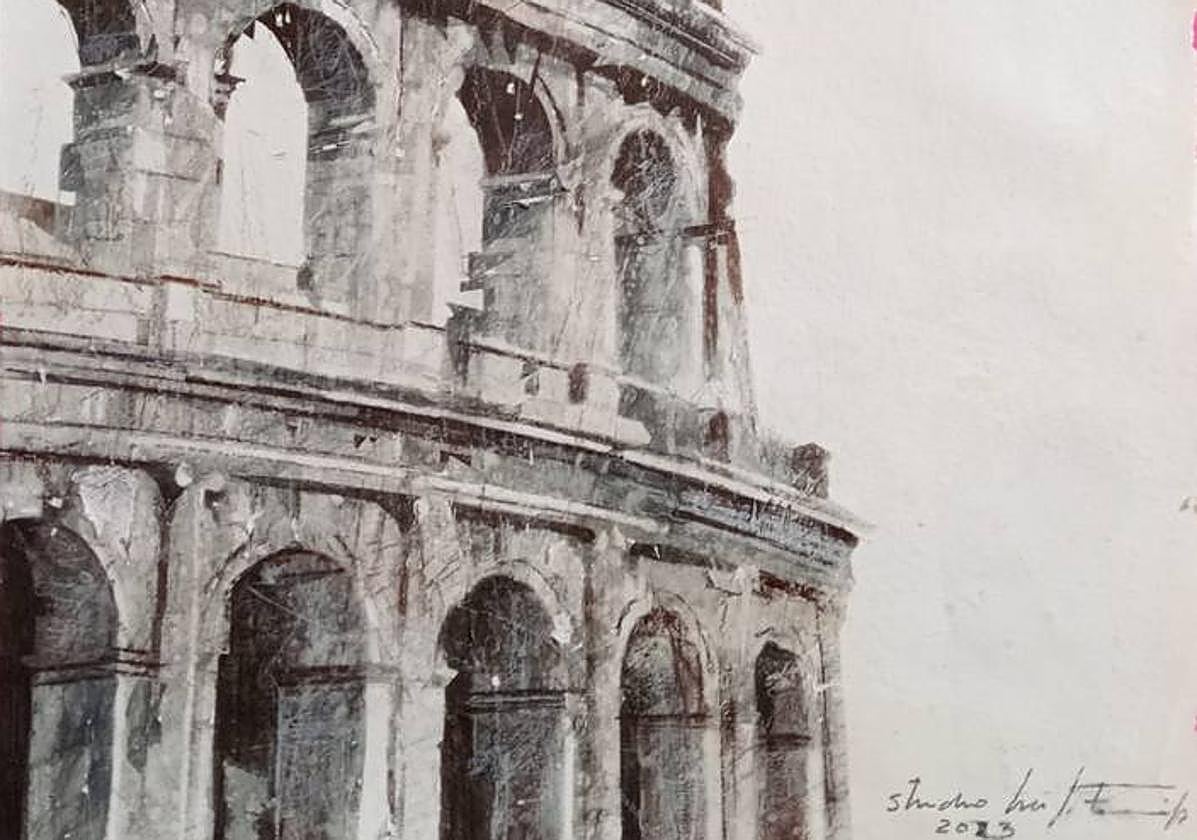 Obra del artista Luis J. Fernández.