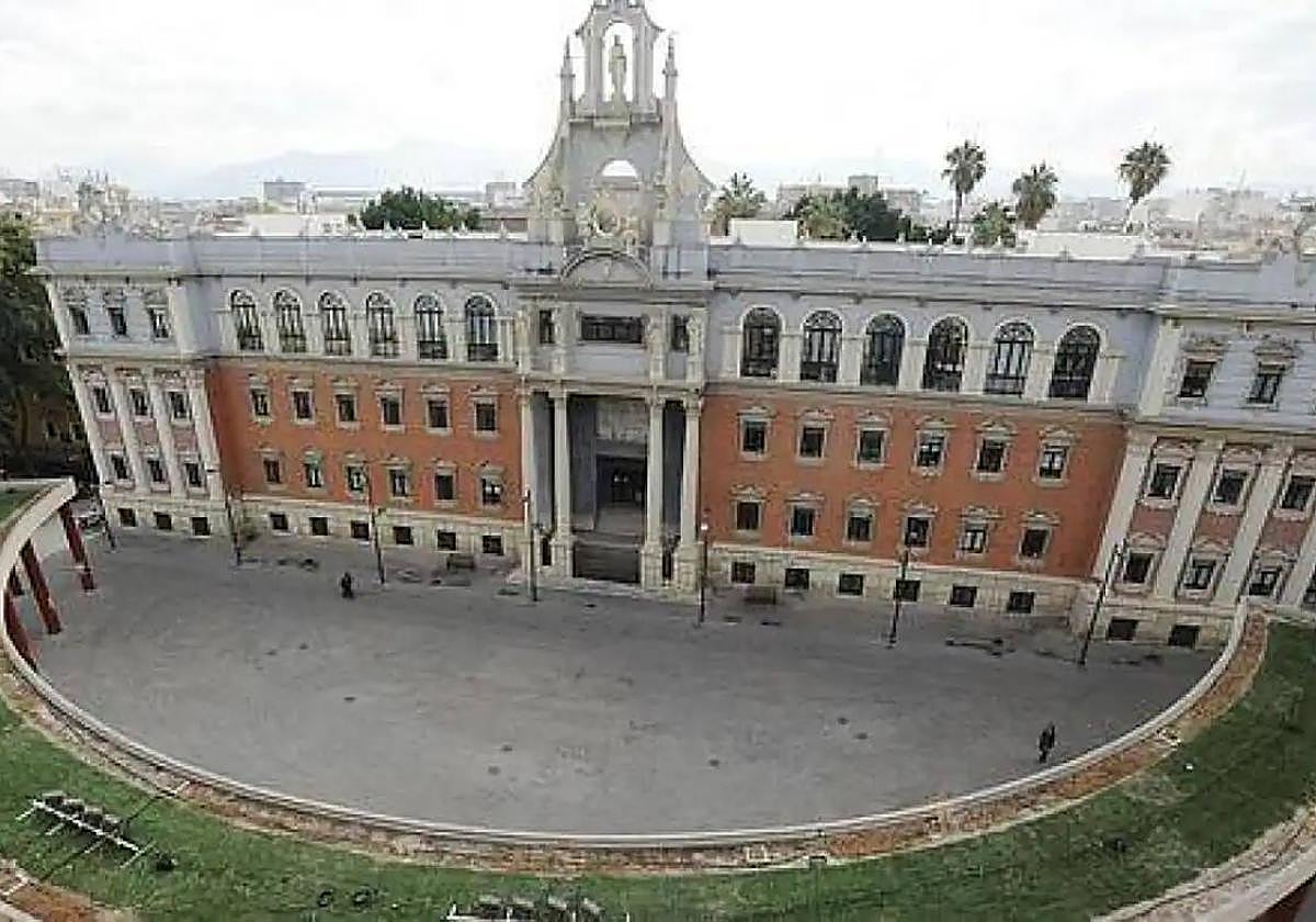 Panorámica de la plaza de la Universidad, junto al campus de La Merced, en una imagen de archivo.
