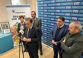 Presentación de la iniciativa 'Regalos con ilusión' de Columbares.