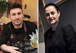 Marco Antonio Iniesta y María Egea