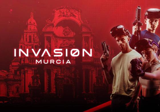 La realidad virtual hace posible descubrir cómo se vería Murcia invadida por alienígenas.