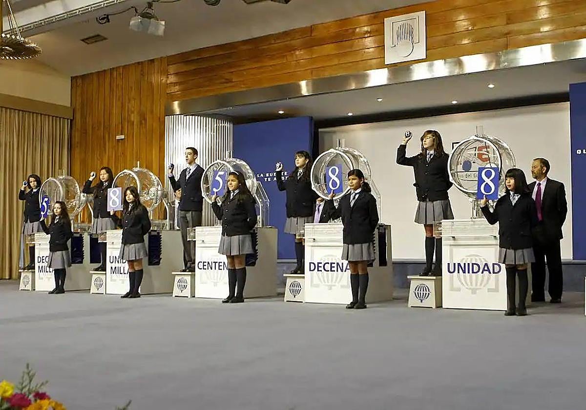 Celebración de la Lotería del Niño
