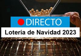 Un bombo del sorteo de la Lotería de Navidad.