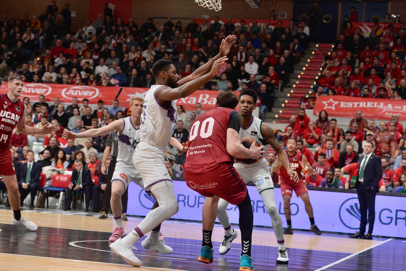 Las imágenes del UCAM CB-Unicaja