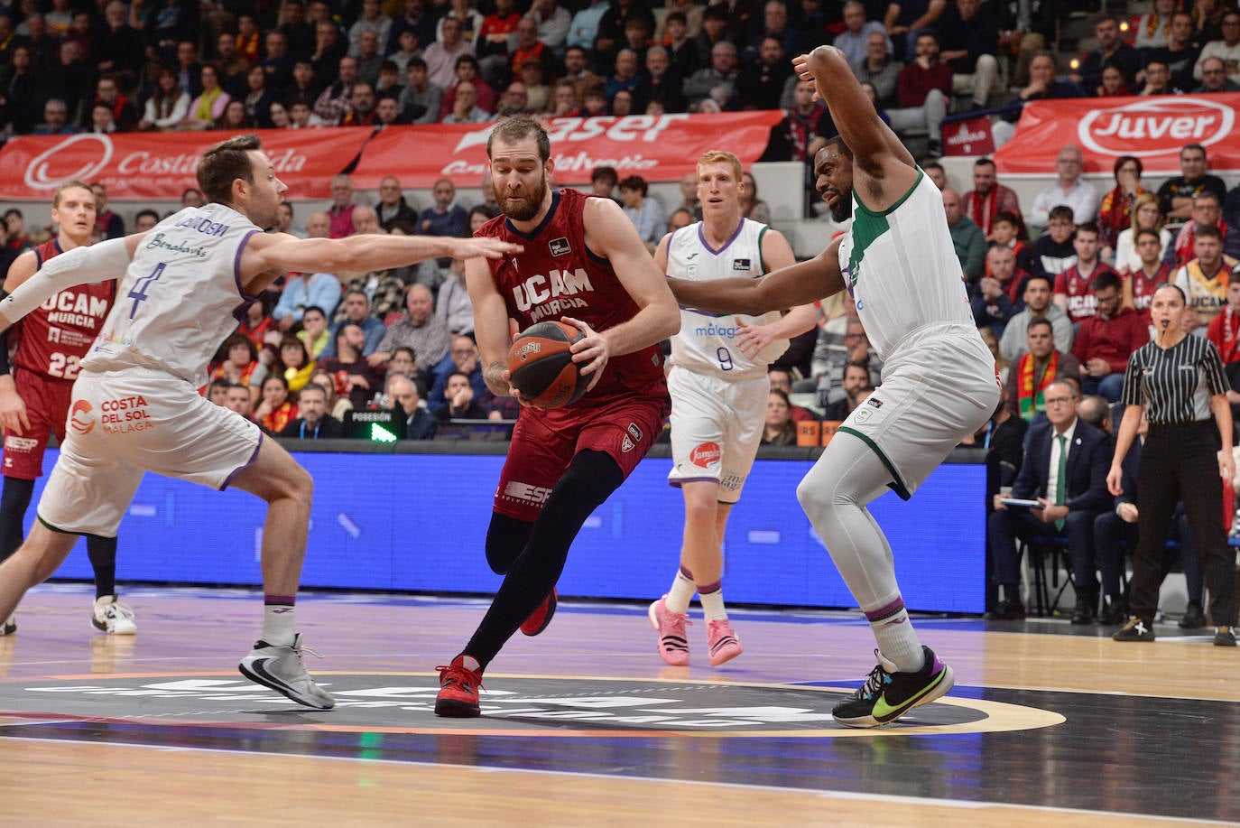 Las imágenes del UCAM CB-Unicaja