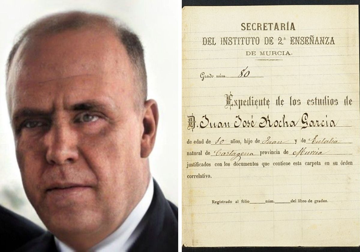 Juan José Rocha García. Expediente académico de Rocha