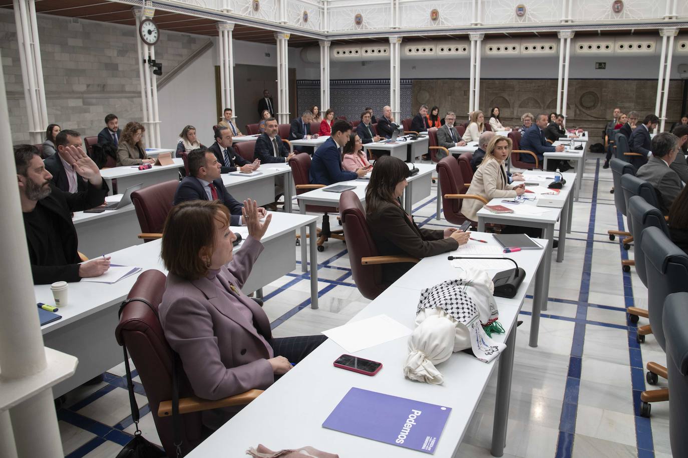 Pleno de la Asamblea Regional del 28 de diciembre de 2023, en imágenes