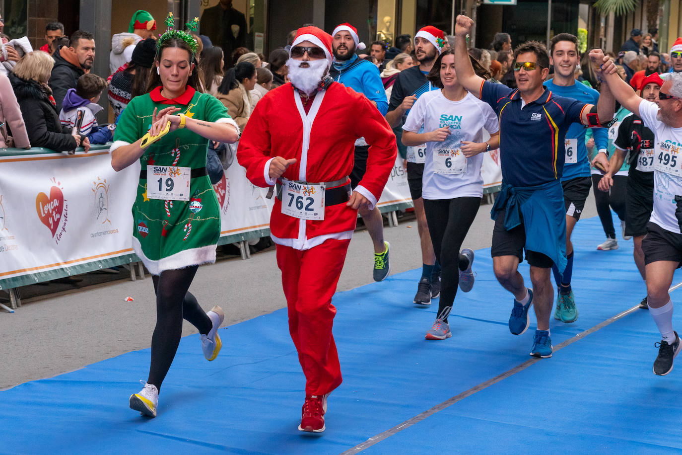 La carrera San Silvestre de Lorca 2023, en imágenes