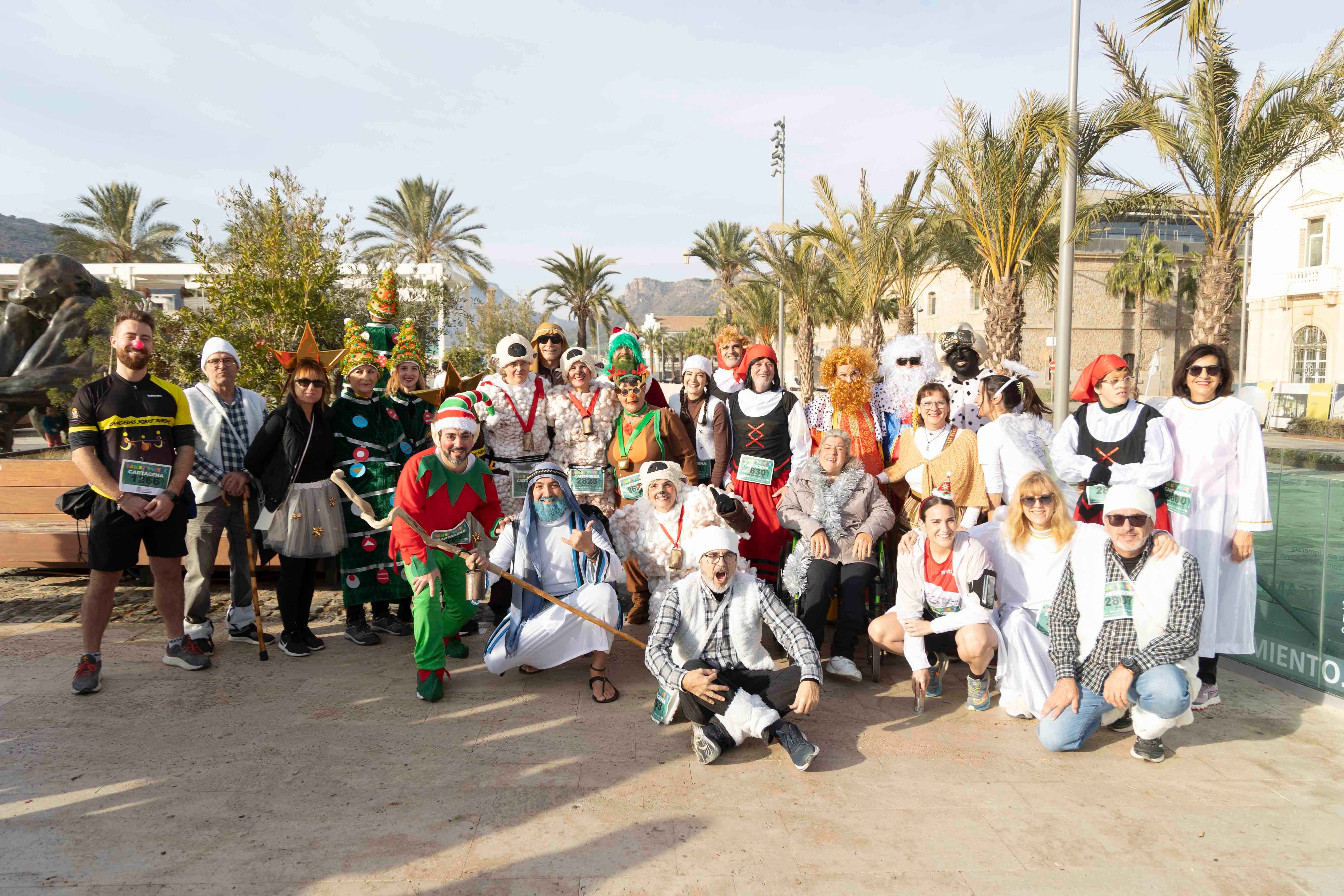 Los disfraces de la San Silvestre de Cartagena 2023, en imágenes