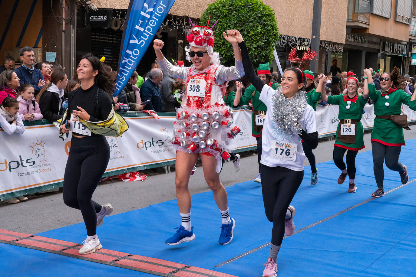 La carrera San Silvestre de Lorca 2023, en imágenes