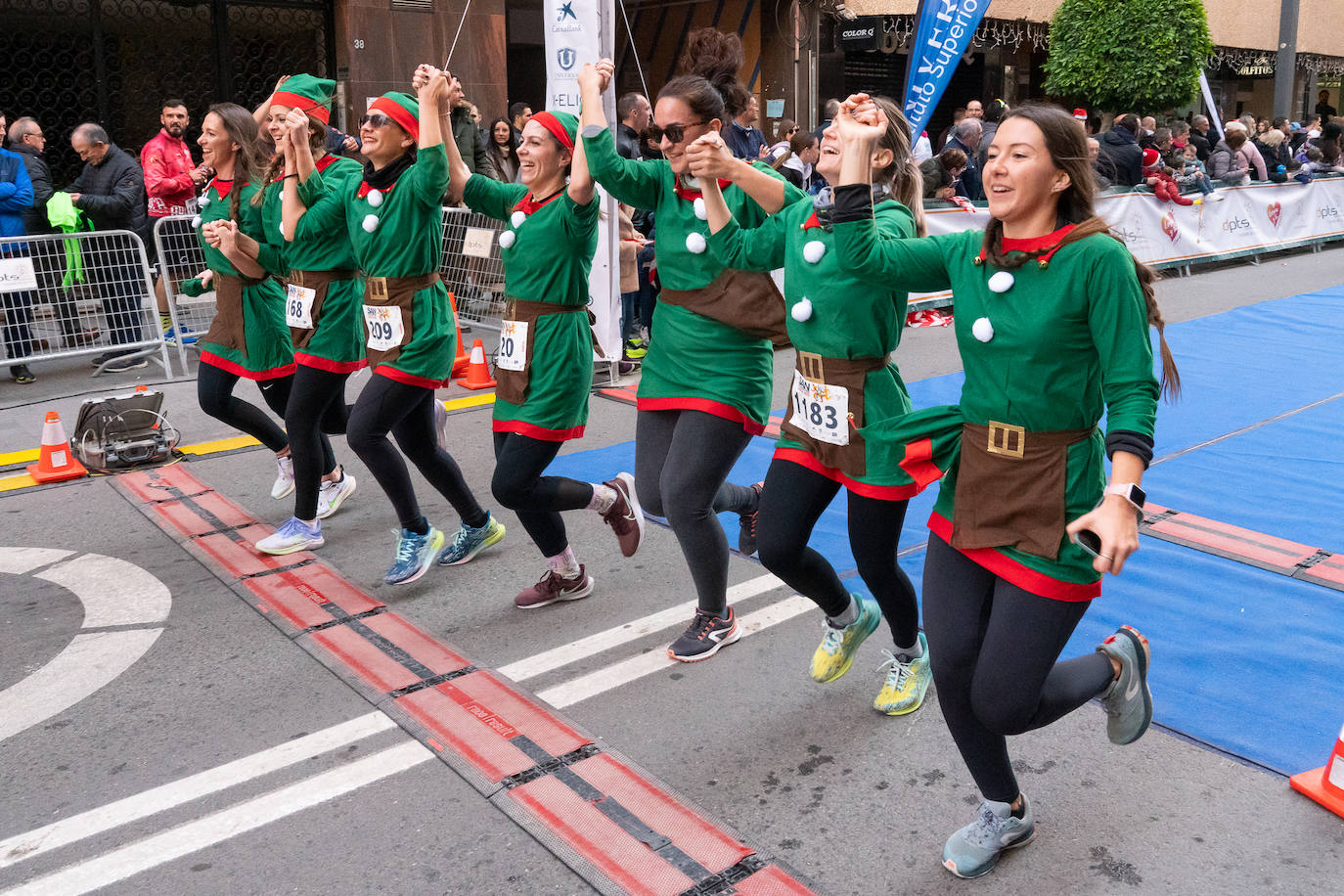 La carrera San Silvestre de Lorca 2023, en imágenes