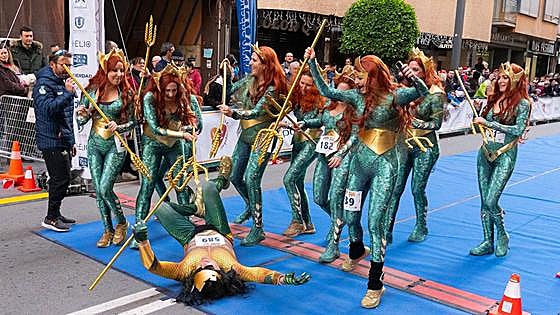 Los disfraces de la San Silvestre de Lorca 2023, en imágenes