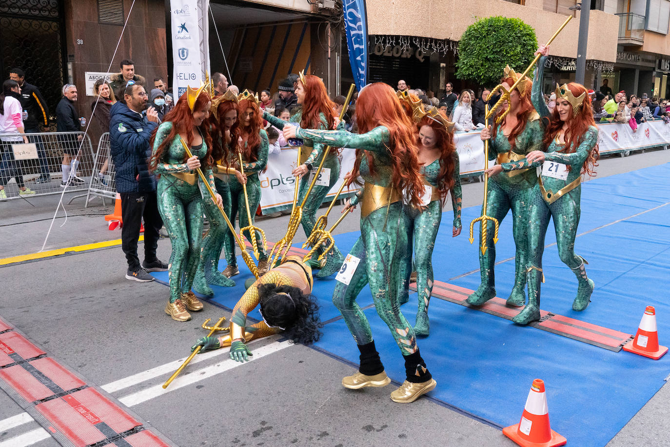 Los disfraces de la San Silvestre de Lorca 2023, en imágenes