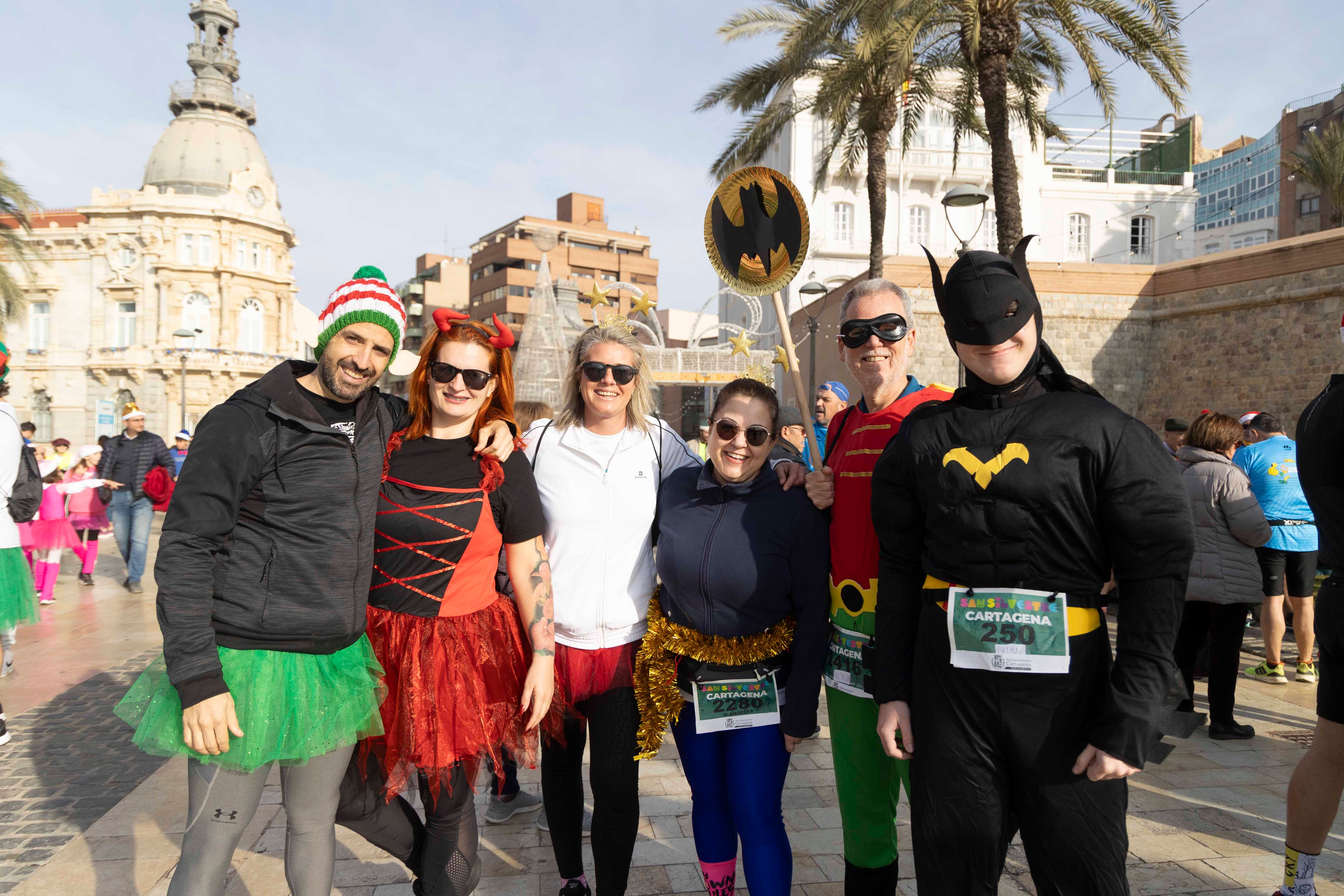 Los disfraces de la San Silvestre de Cartagena 2023, en imágenes