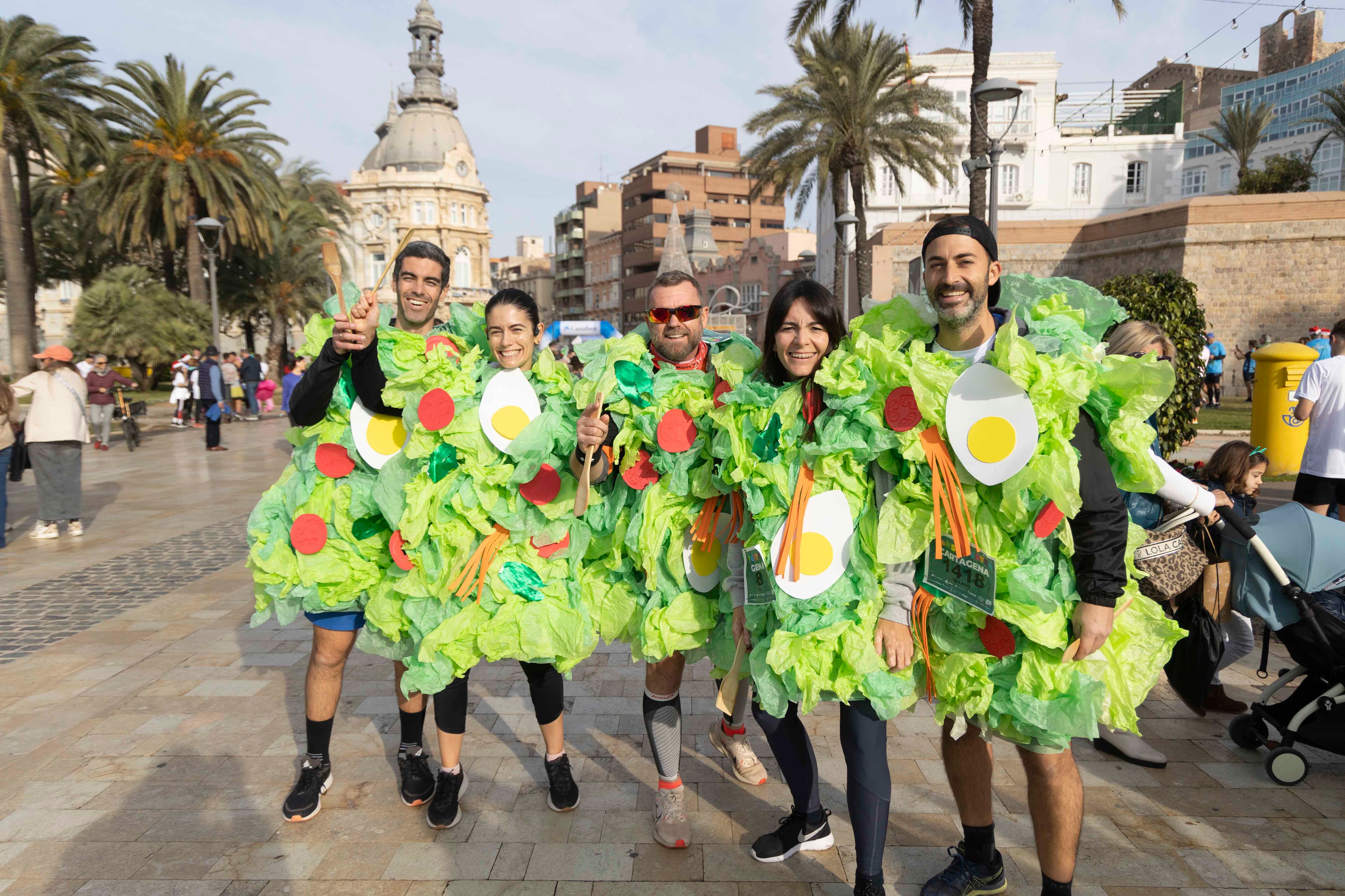 Los disfraces de la San Silvestre de Cartagena 2023, en imágenes