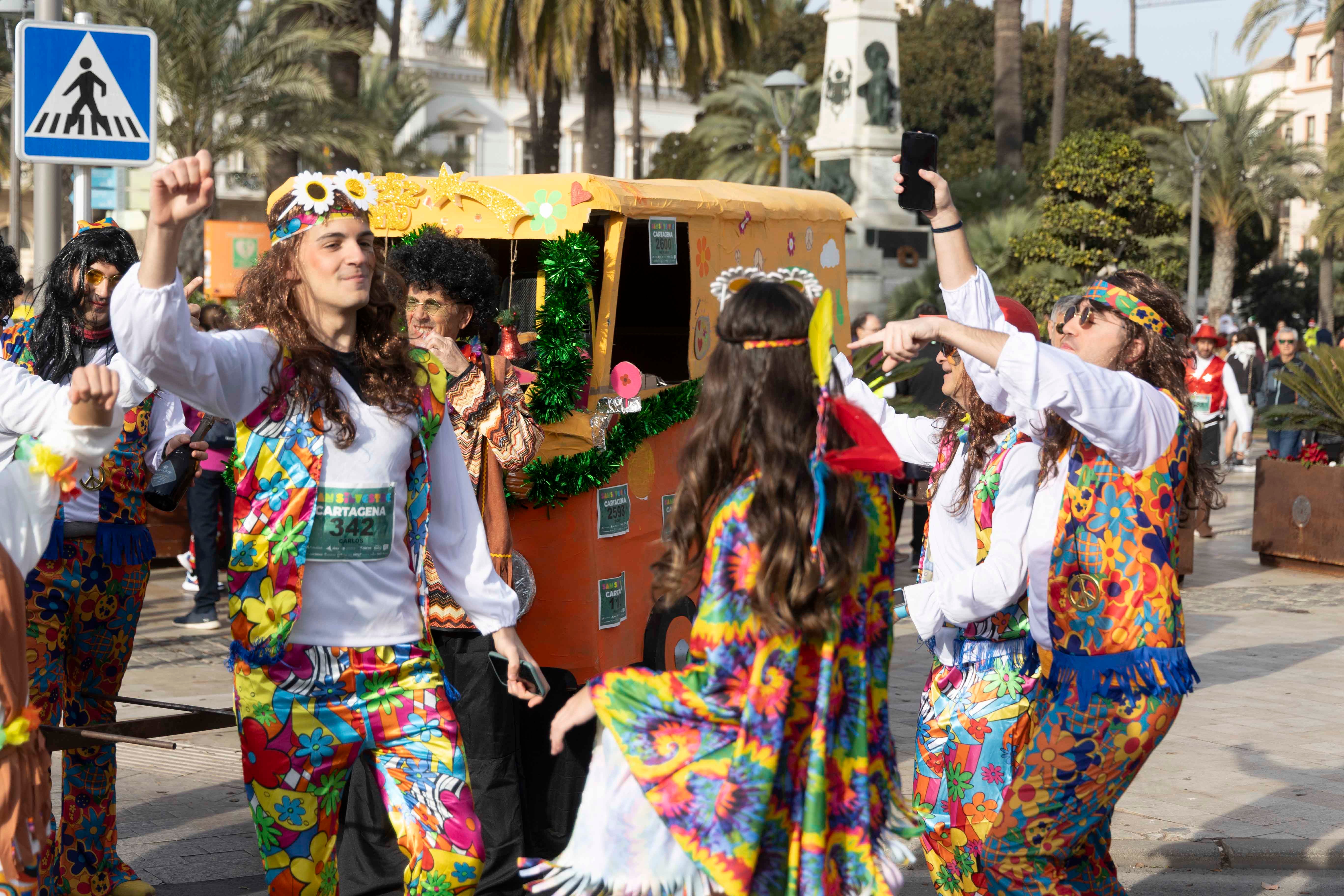 Los disfraces de la San Silvestre de Cartagena 2023, en imágenes