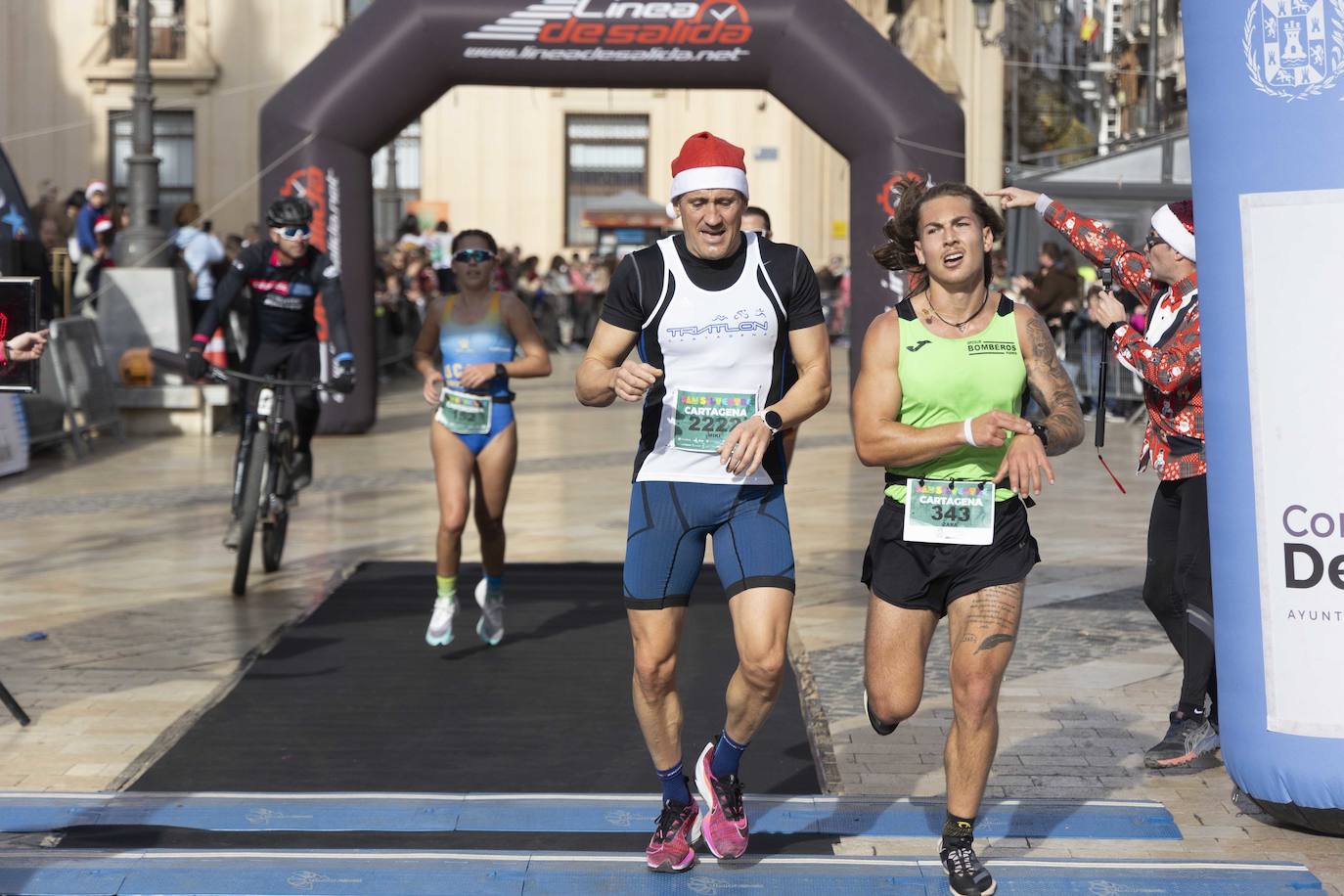 La carrera San Silvestre Cartagena 2023, en imágenes