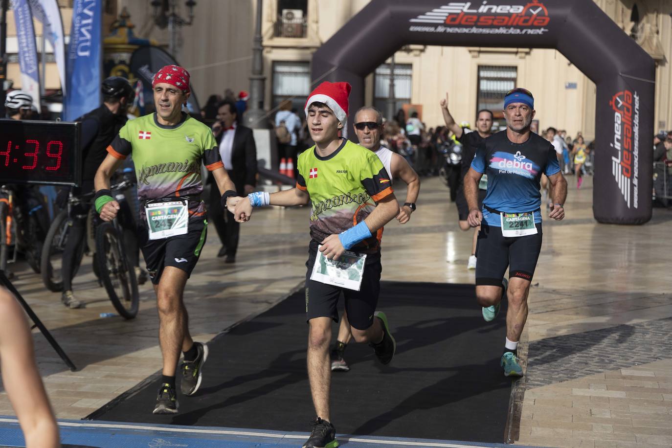 La carrera San Silvestre Cartagena 2023, en imágenes