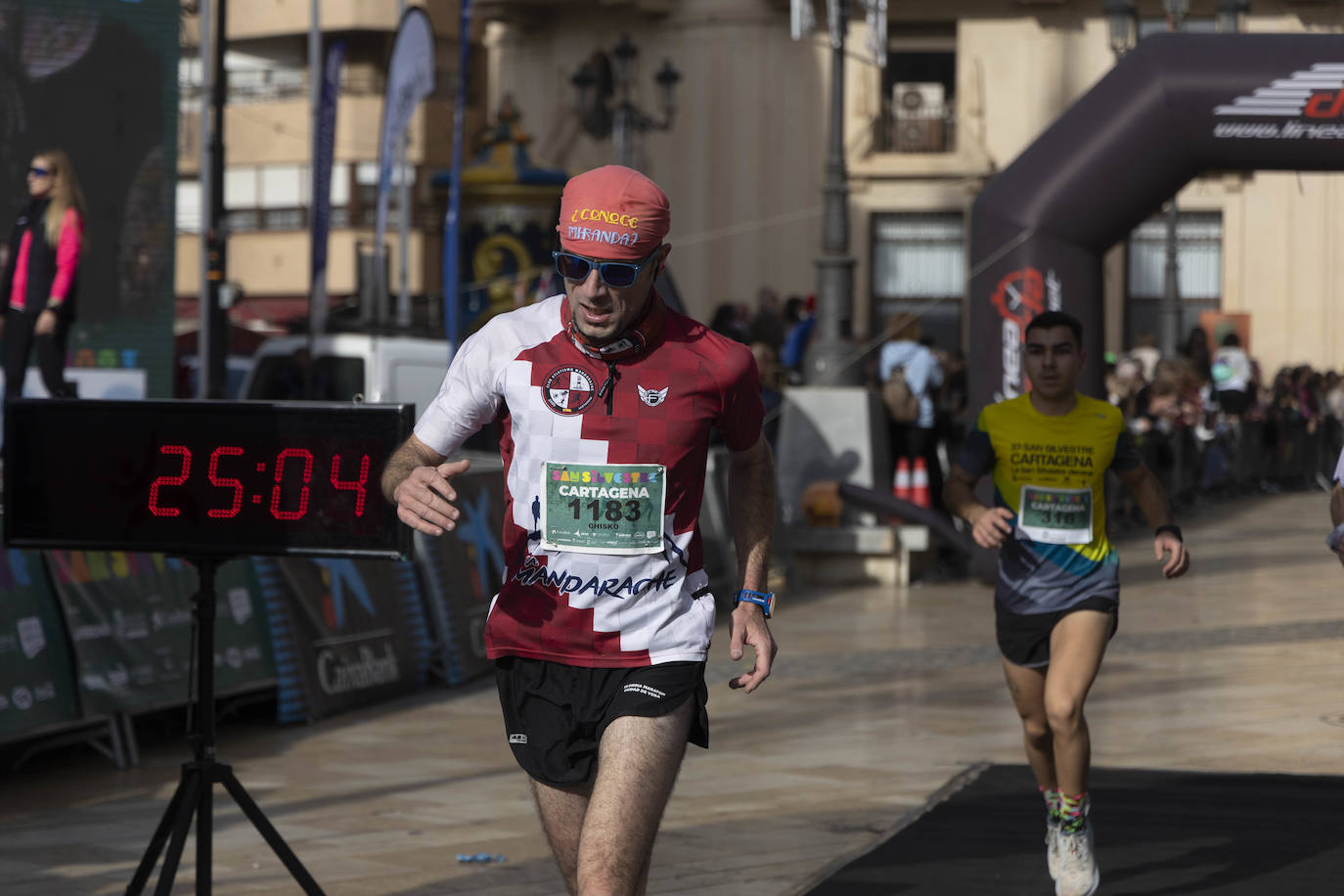 La carrera San Silvestre Cartagena 2023, en imágenes