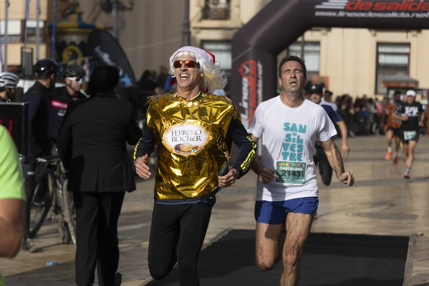 La carrera San Silvestre Cartagena 2023, en imágenes