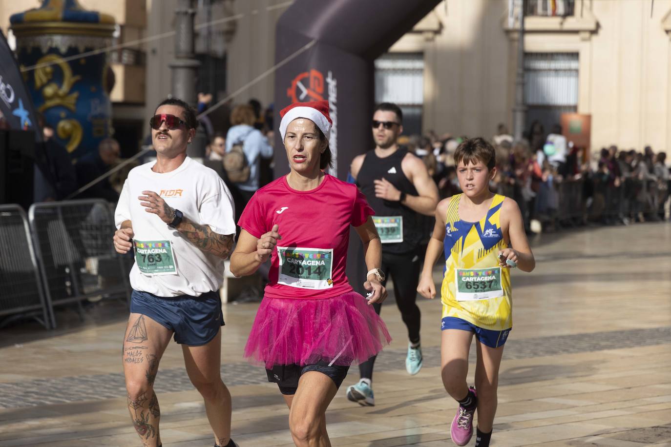 La carrera San Silvestre Cartagena 2023, en imágenes