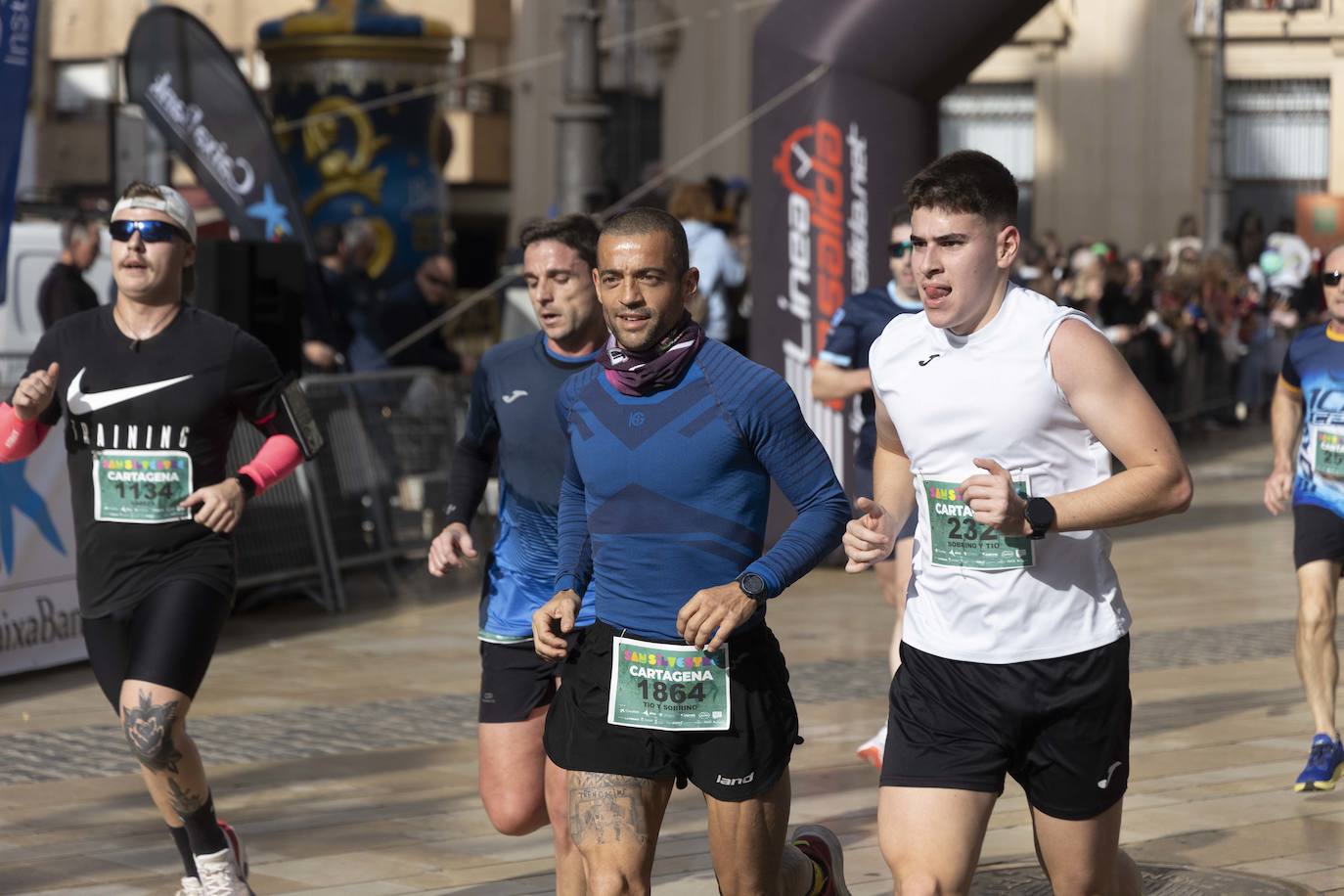 La carrera San Silvestre Cartagena 2023, en imágenes