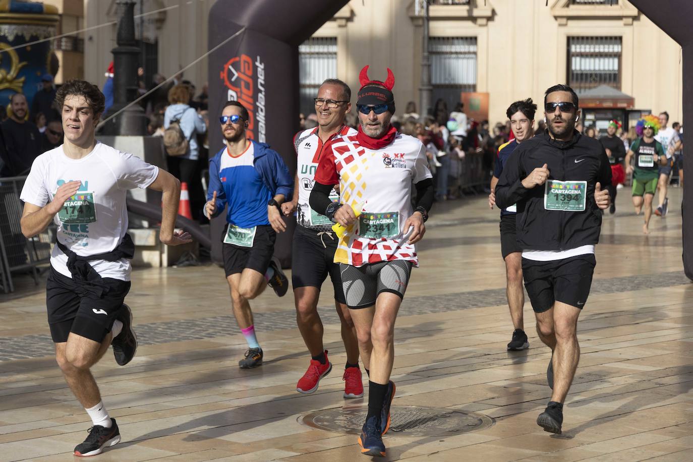 La carrera San Silvestre Cartagena 2023, en imágenes